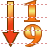 Sorting 1-9 icon
