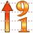 Sorting 9-1 icon