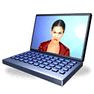 Visual Communication with Shadow icon