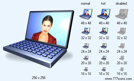 Visual Communication with Shadow Icon Images