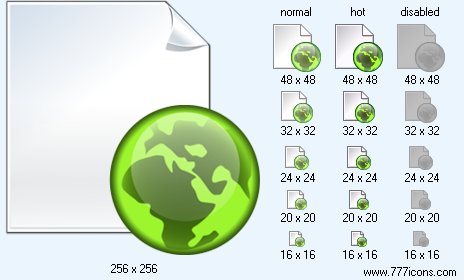 Web Page V4 Icon Images