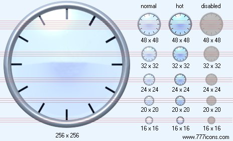 Clock Face Icon Images