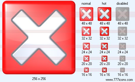Close Icon Images
