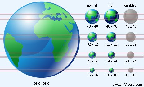 Earth Icon Images