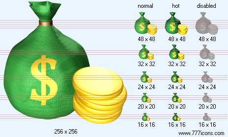 Money Bag Icon Images