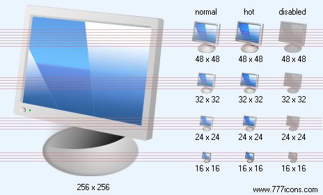 Monitor Icon Images