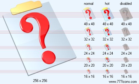 Questionnaire Icon Images
