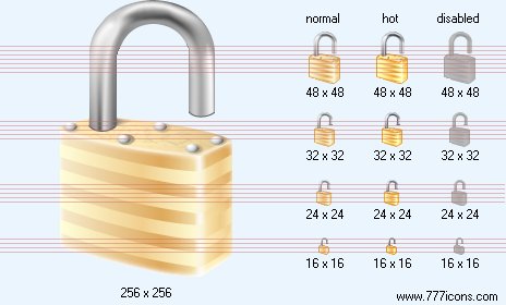 Unlock Icon Images