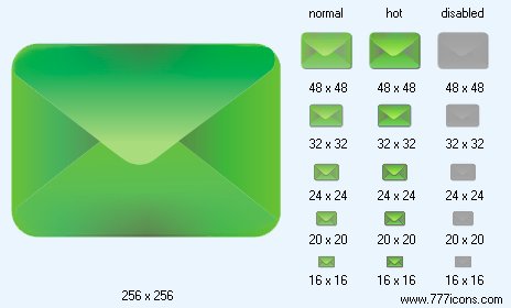 Mail V2 Icon Images